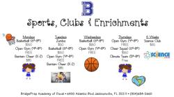 Sports, Clubs and Enrichment Offerings